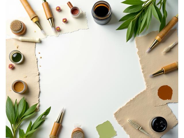 Sustainable calligraphy materials and refillable tools